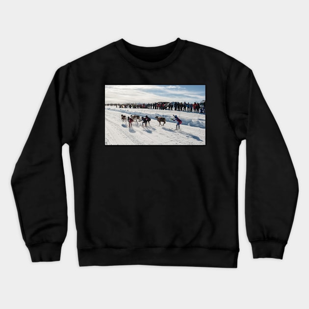 It's a Race! It's a Race! Crewneck Sweatshirt by krepsher